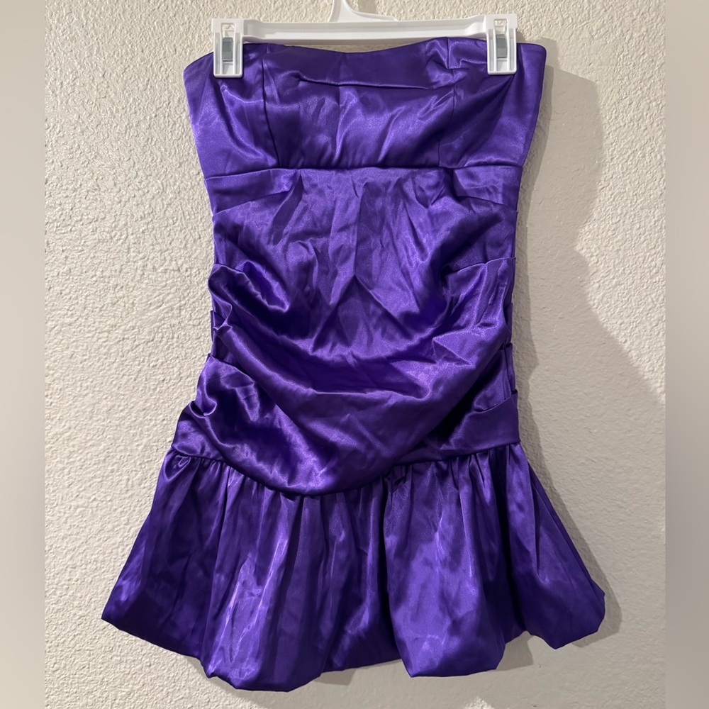 Ruby Rox Purple Mini Dress